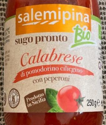 Fotografie - BIO sugo pronto Calabrese selemipina