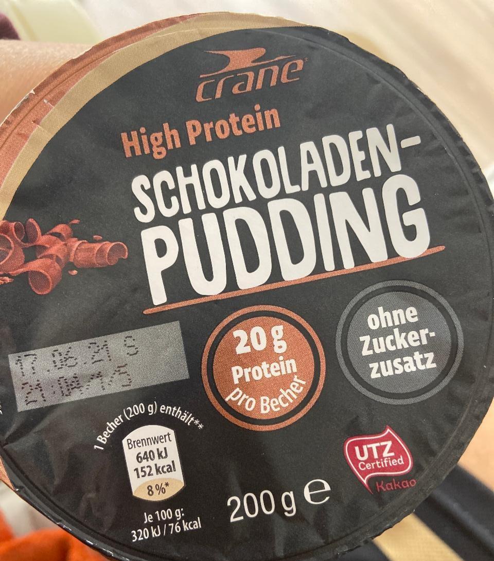 Fotografie - High protein schokoladen-pudding Crane