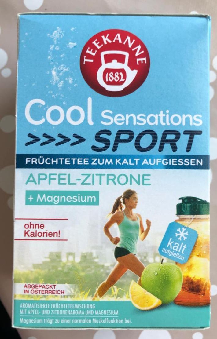 Fotografie - Cool Sensations SPORT Apfel-Zitrone+Magnezium Teekanne