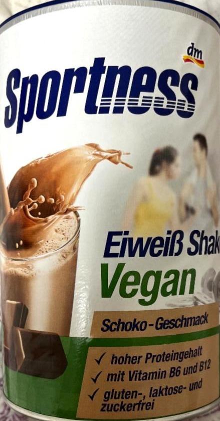 Fotografie - Eiweiß Shake Vegan Schoko-Geschmack Sportness