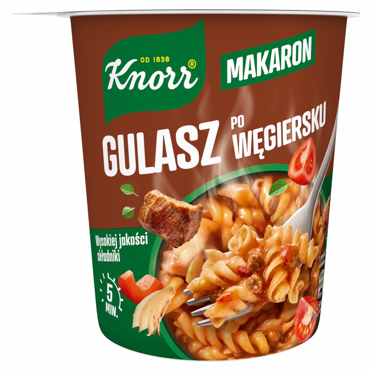 Fotografie - Instant Pasta with Goulash Knorr