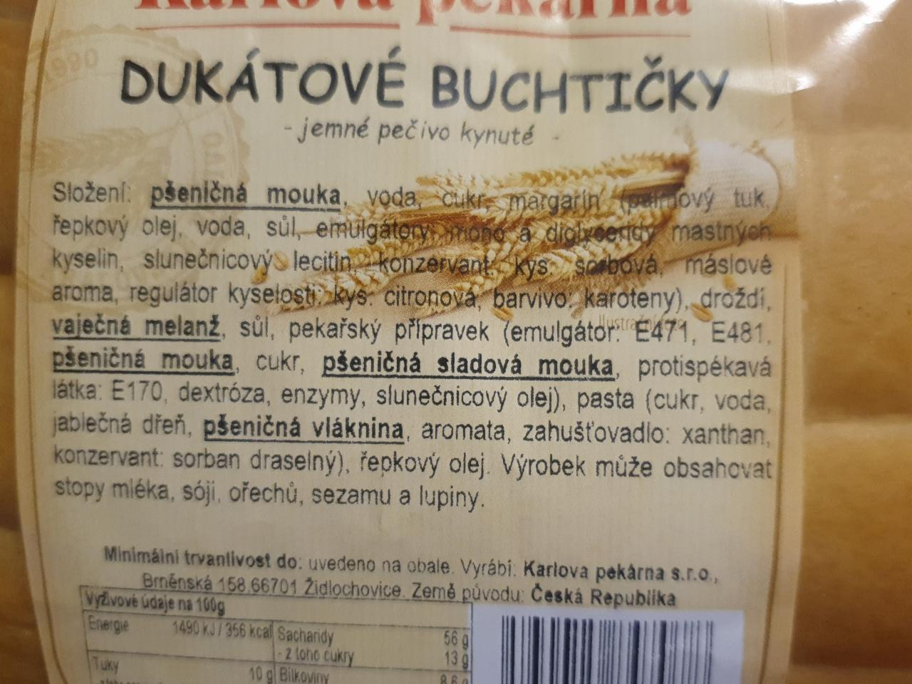 Fotografie - Dukátové buchtičky Karlova pekárna