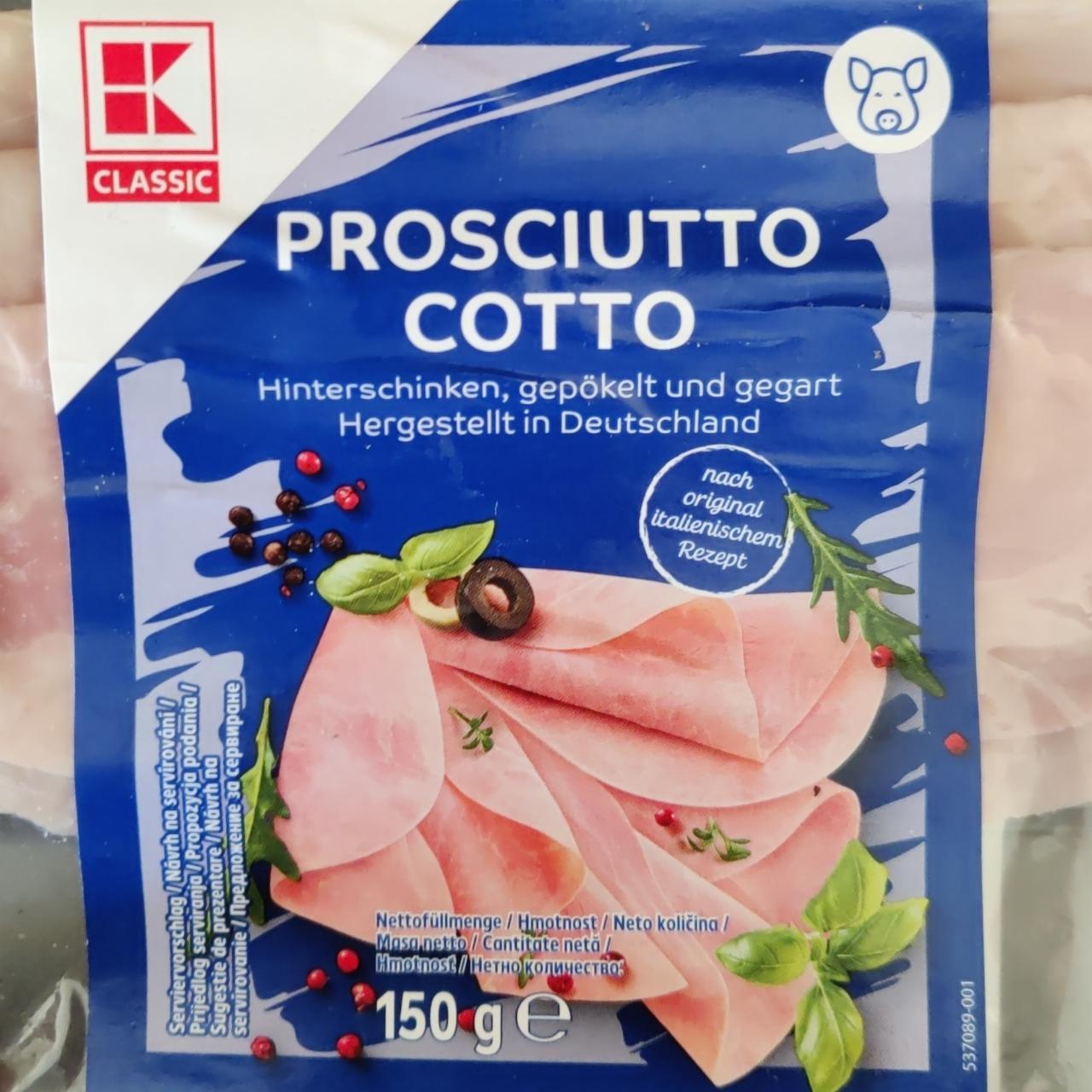 Fotografie - Prosciutto cotto K-Classic