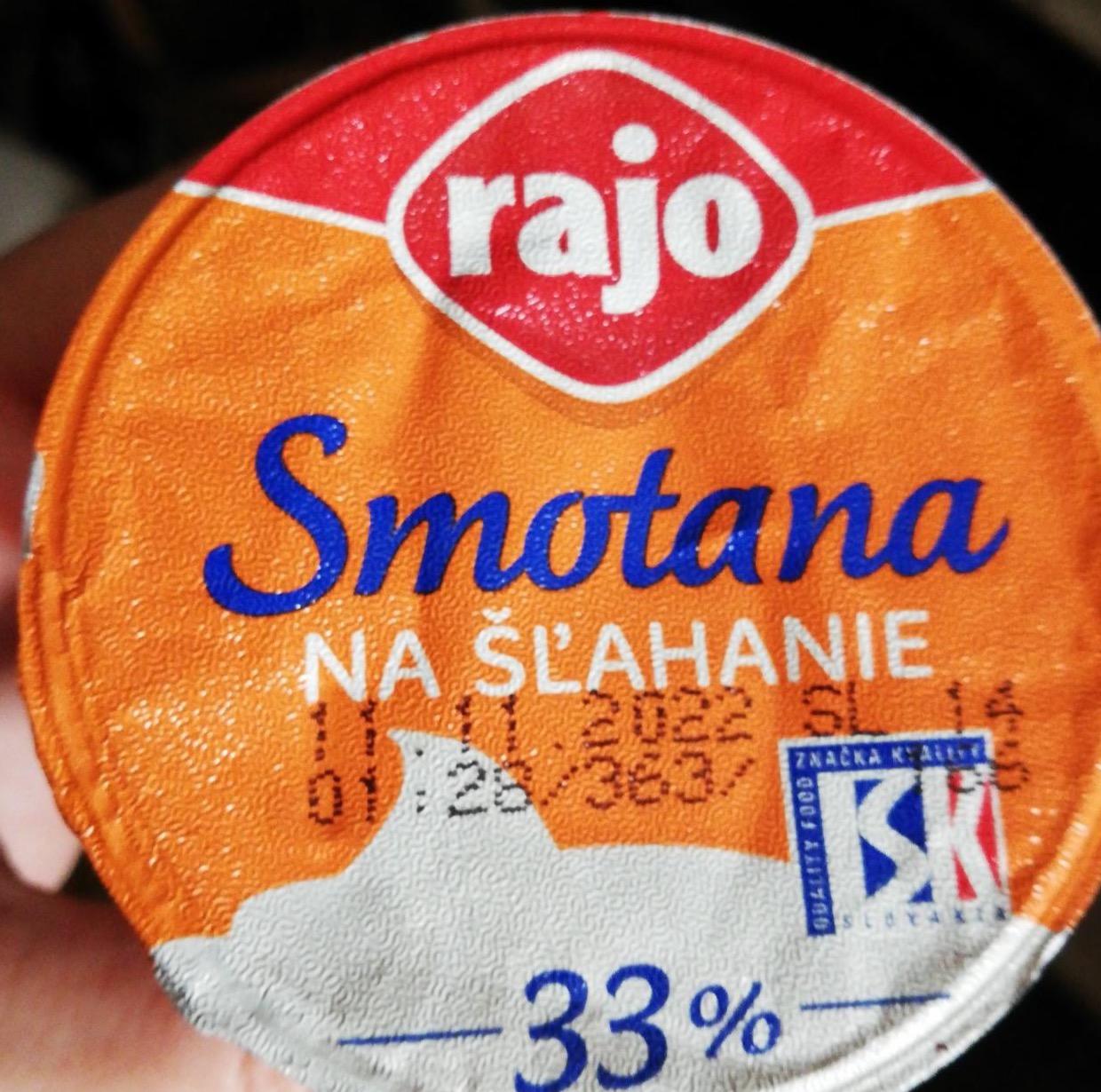 Fotografie - sladká smetana 33% Rajo