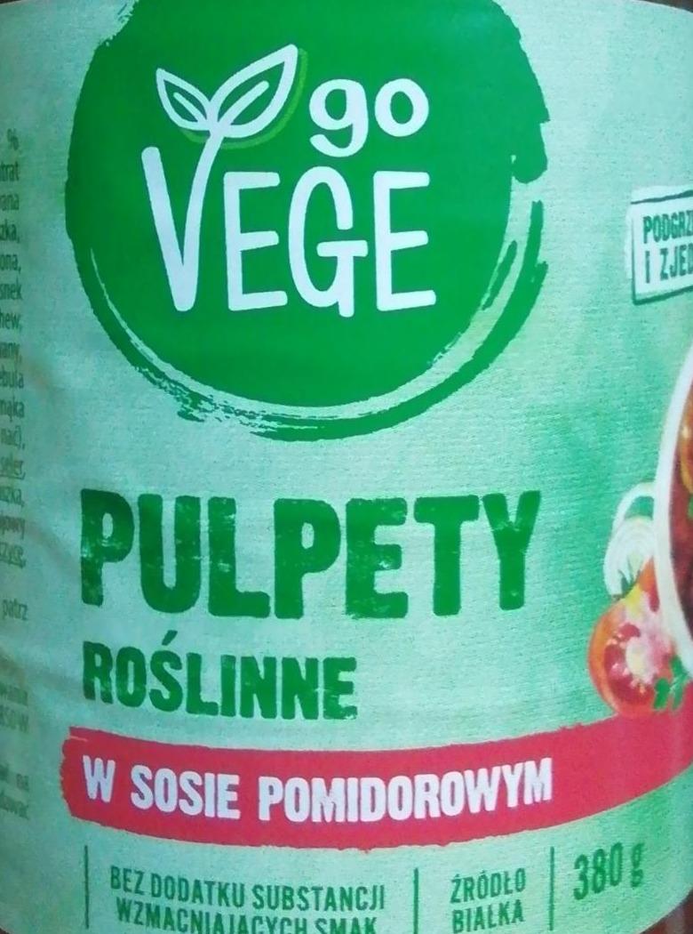 Fotografie - Pulpety roślinne w sosie pomidorowym Go Vege