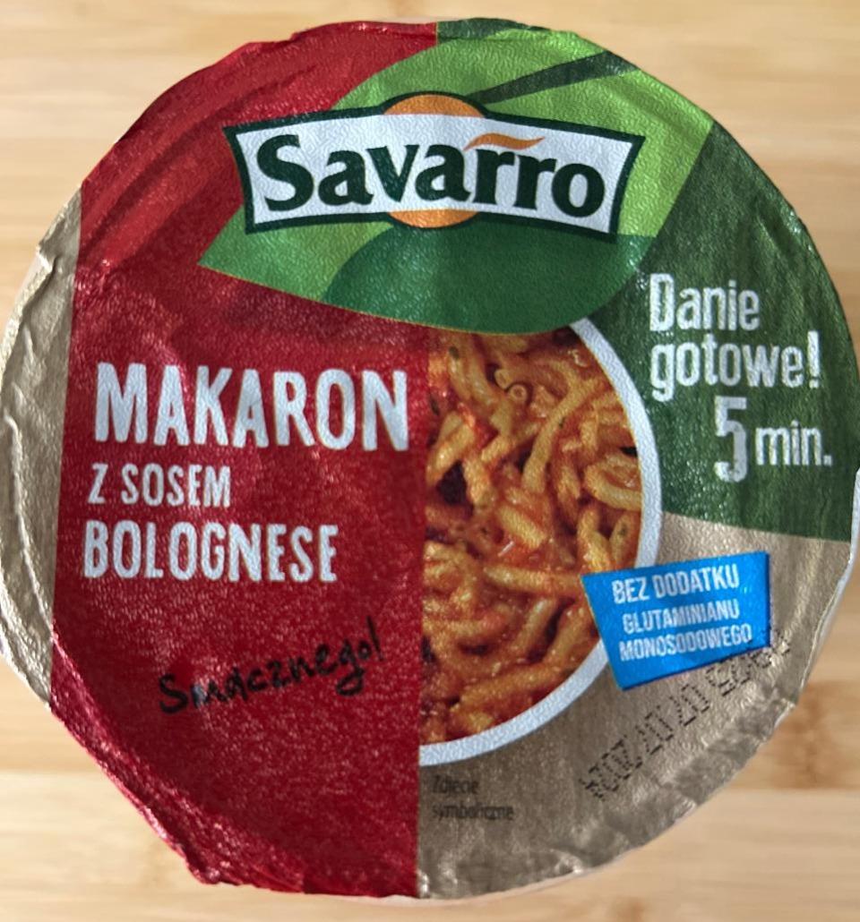 Fotografie - Makaron z sosem Bolognese Savarro