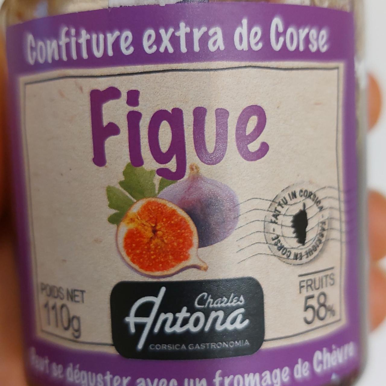 Fotografie - Confiture extra de Corse Figue Charles Antona