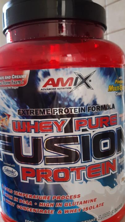 Fotografie - Whey Pure Fusion Pinacolada Amix Nutrition