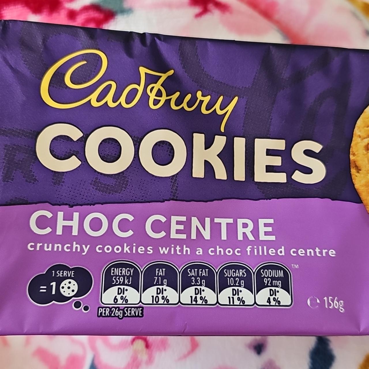 Fotografie - Cookies choc centre Cadbury