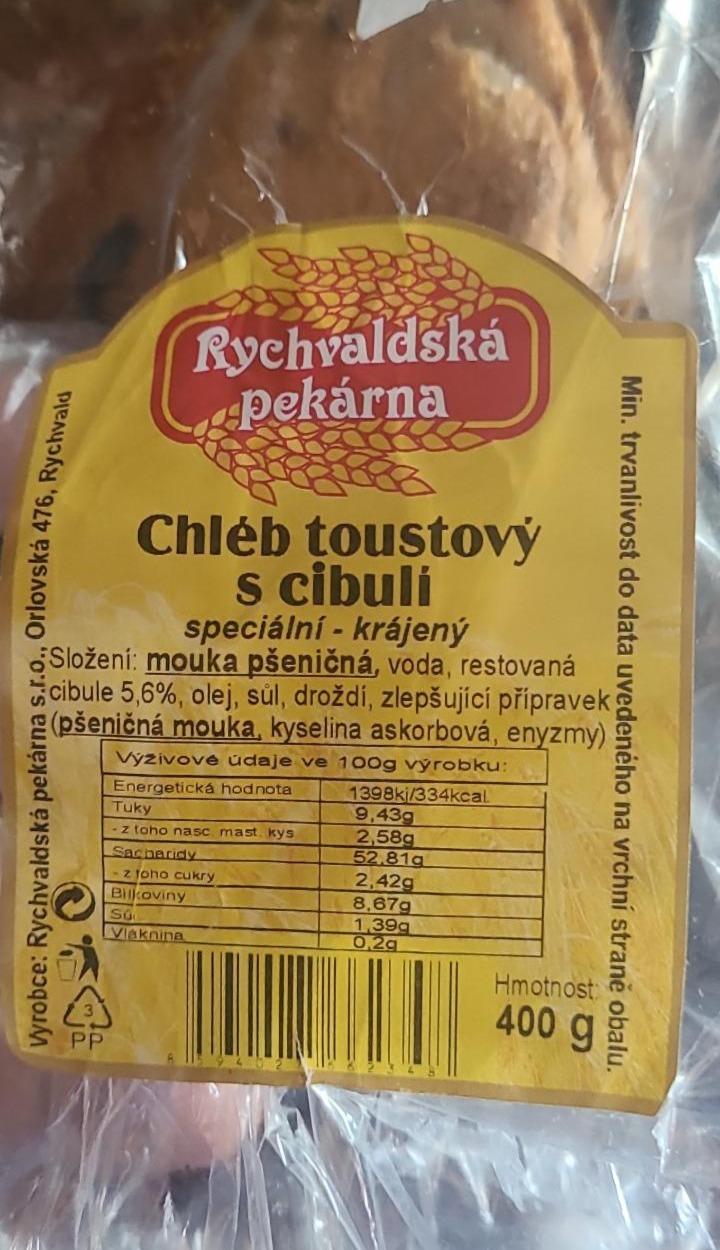 Fotografie - Chléb toustový s cibulí Rychvaldská pekarna