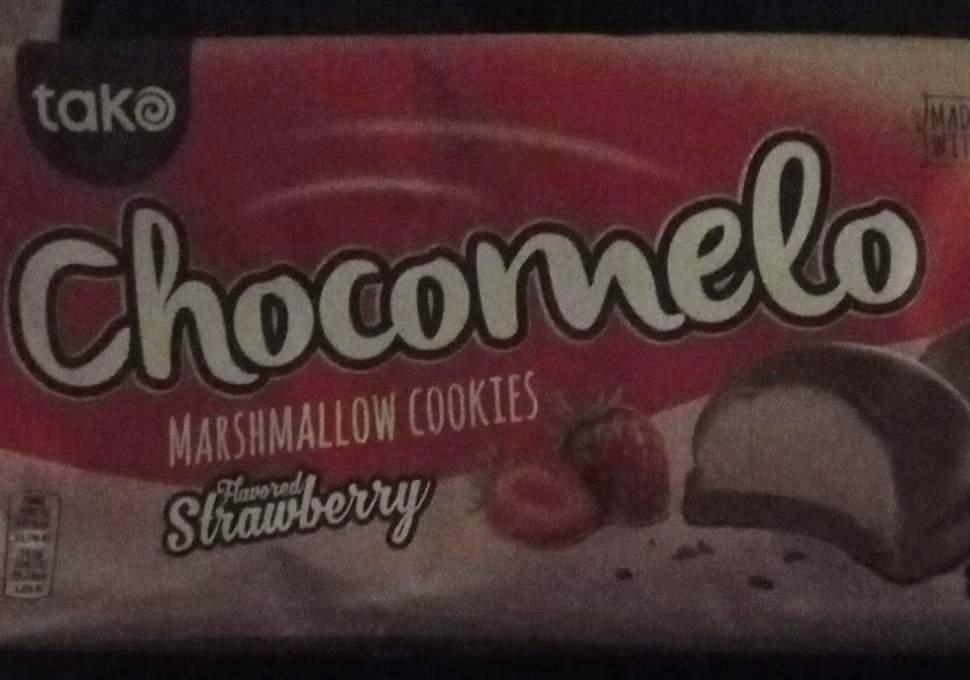 Fotografie - Chocomelo marshmallow cookies Strawberry Tako