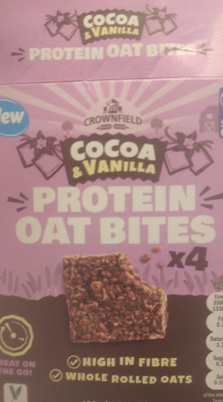 Fotografie - protein oat bites Crownfield