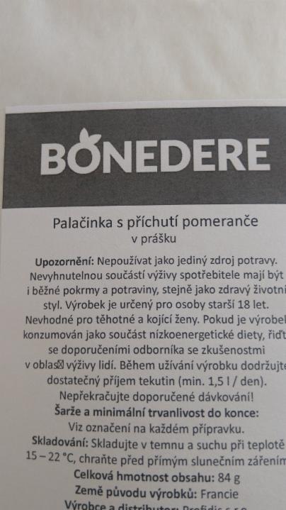 Fotografie - palačinka s příchutí pomeranče Bonedere