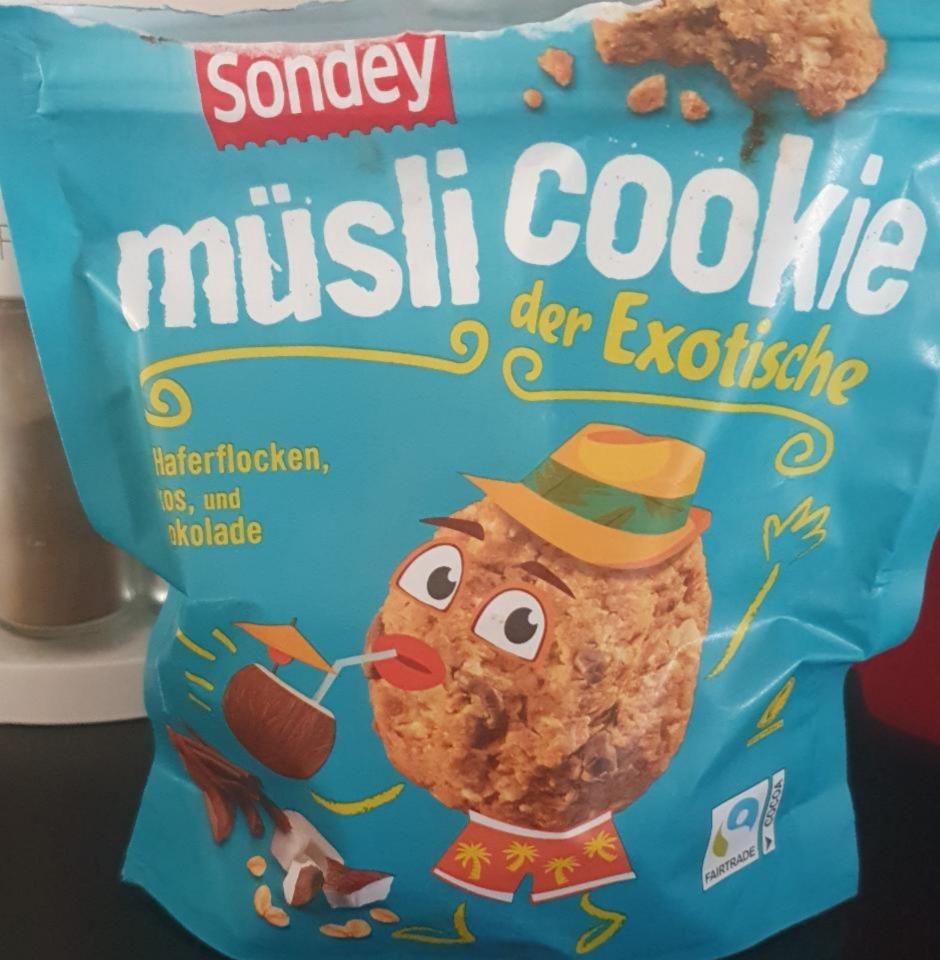 Fotografie - Sondey müsli cookie