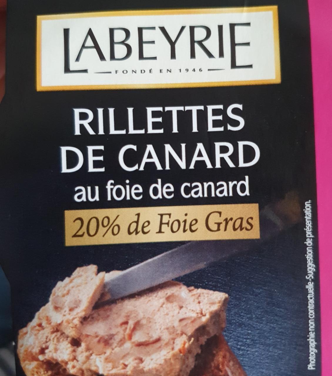 Fotografie - Rillettes de Canard Labeyrie