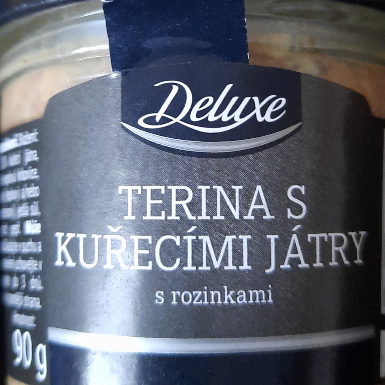 Fotografie - Terina s kuřecími játry s rozinkami Deluxe