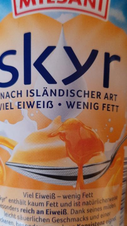 Fotografie - Skyr nach Isländischer art viel eiweiß Milsani