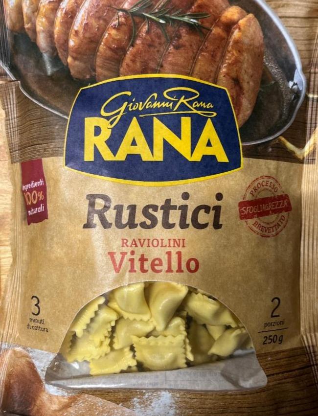 Fotografie - Rustici raviolini Vitello Giovanni Rana