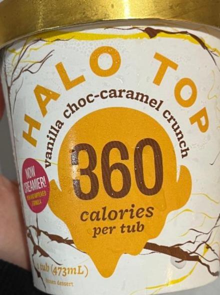 Fotografie - Vanilla choc-caramel crunch Halo top