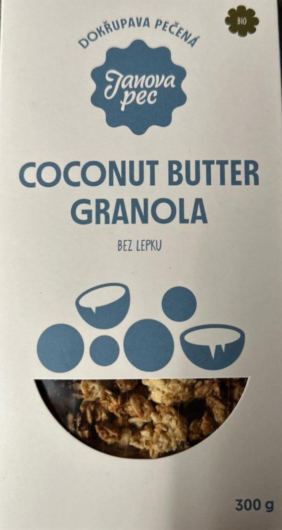 Fotografie - Coconut butter granola Janova pec