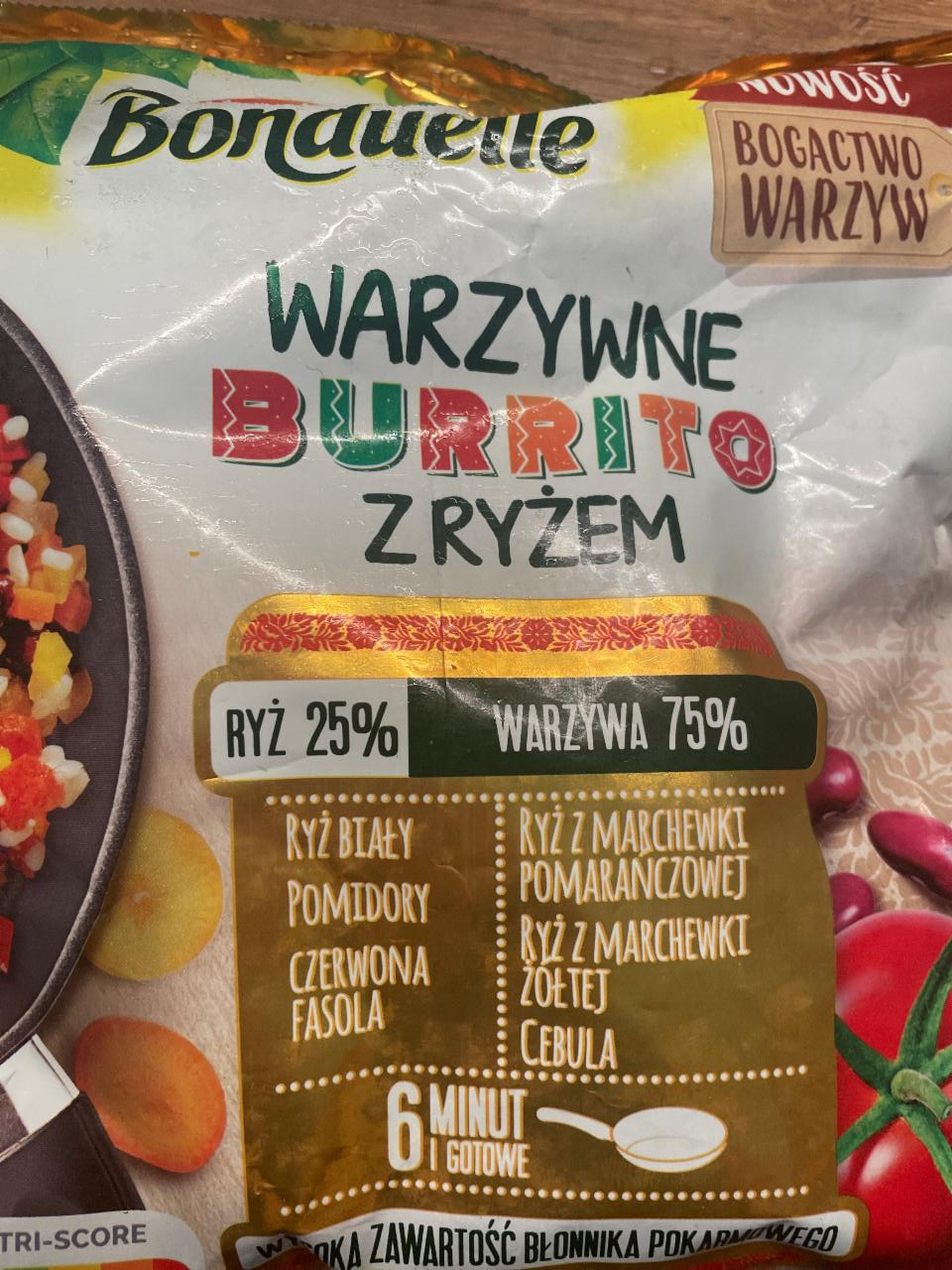 Fotografie - Warzywne burrito z ryżem Bonduelle