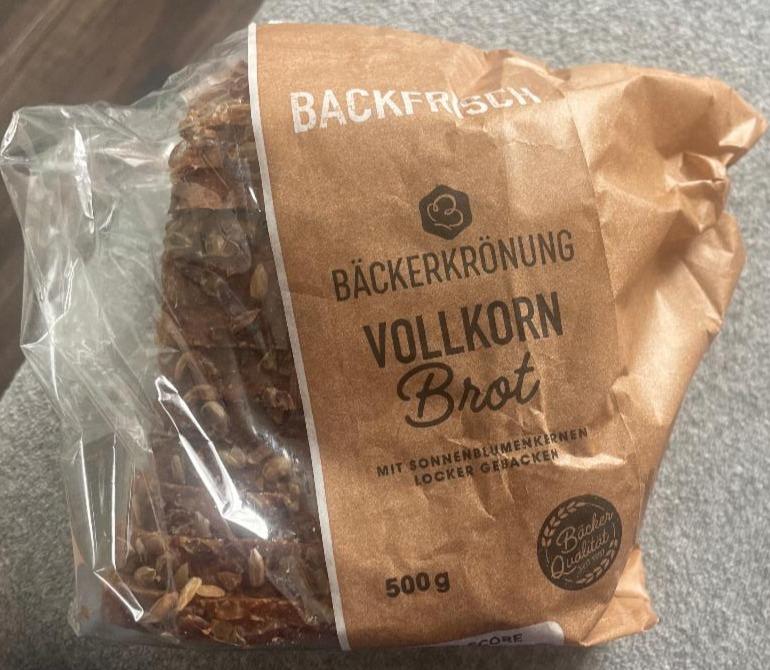 Fotografie - Vollkorn Brot Bäckerkrönung