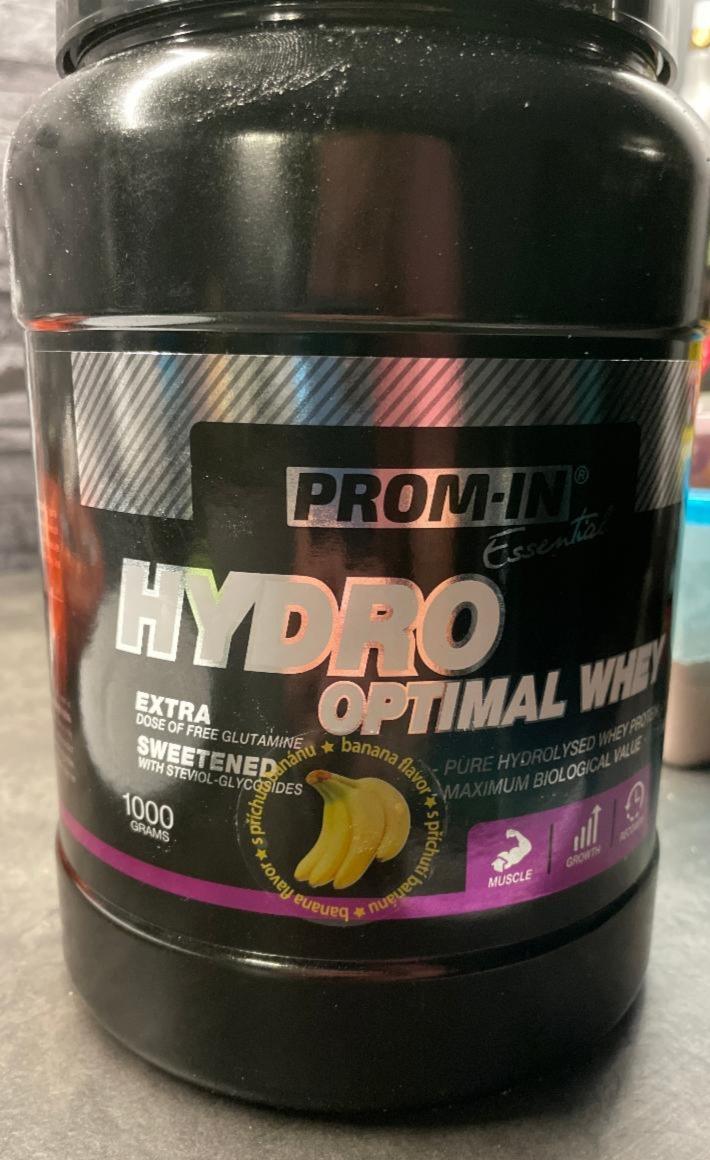 Fotografie - Essential Hydro Optimal Whey Banán Prom-in