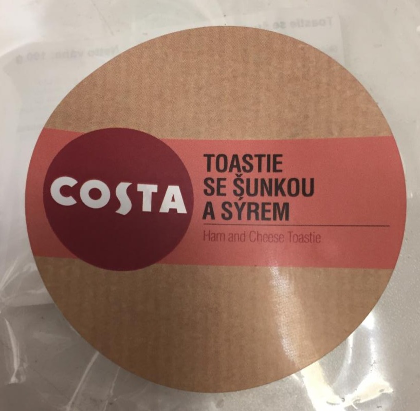 Fotografie - Toastie se šunkou a sýrem Costa