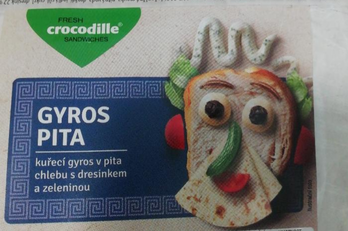 Fotografie - Gyros pita Crocodille