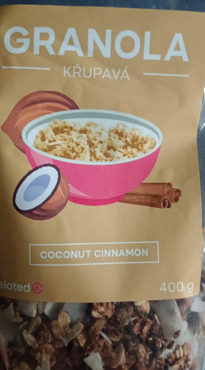 Fotografie - Granola křupavá coconut cinnamon Elated