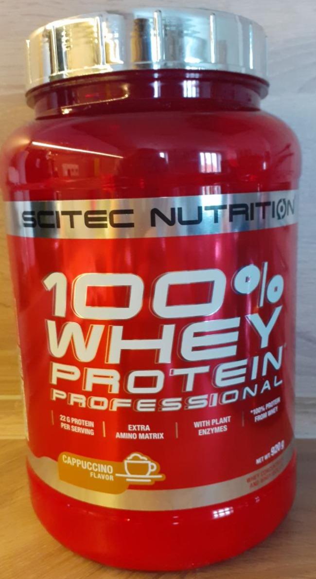 Fotografie - 100% Whey Protein Professional cappuccino Scitec Nutrition