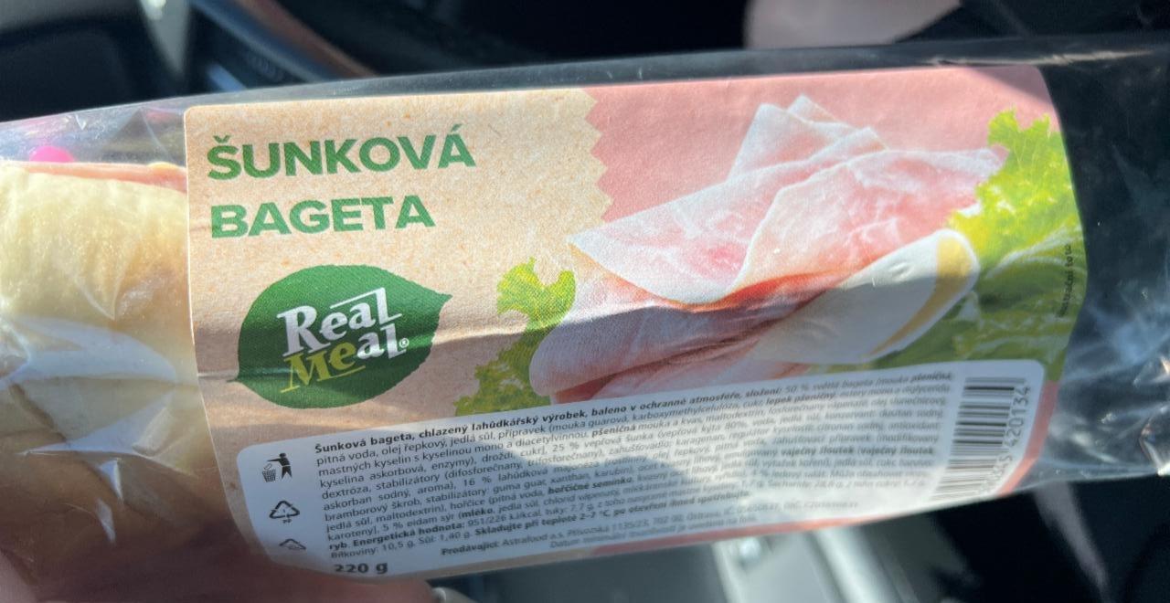 Fotografie - Šunková bageta Real Meal