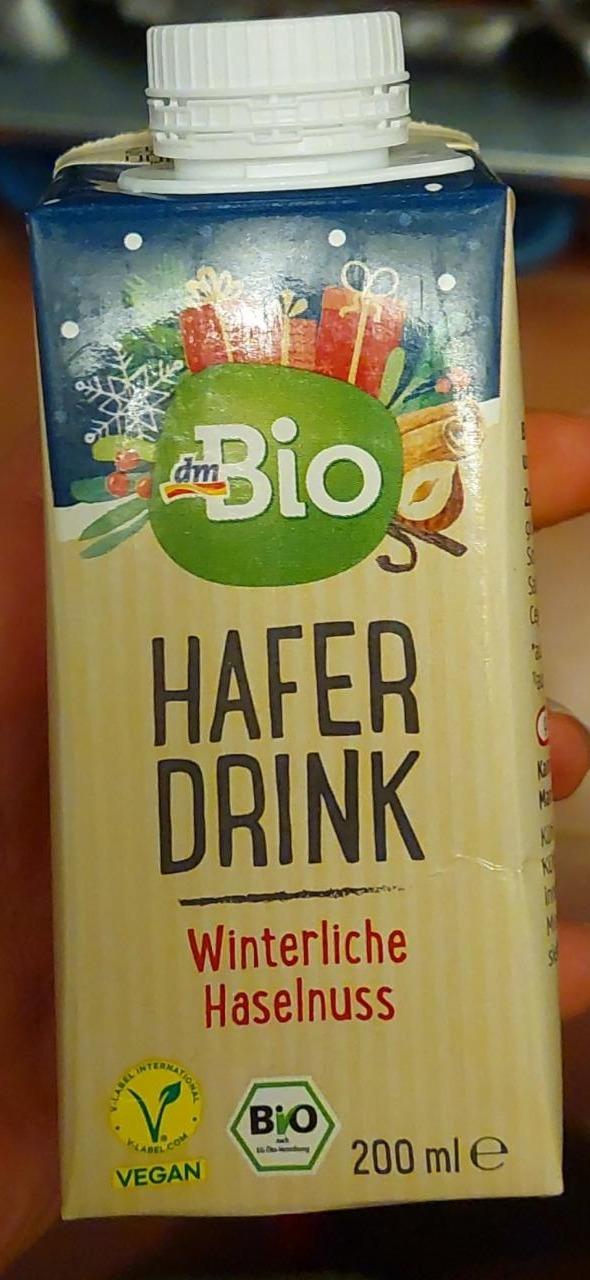 Fotografie - Hafer Drink Winterliche Haselnuss dmBio