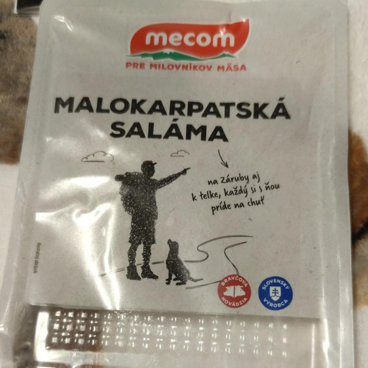 Fotografie - Malokarpatská saláma Mecom