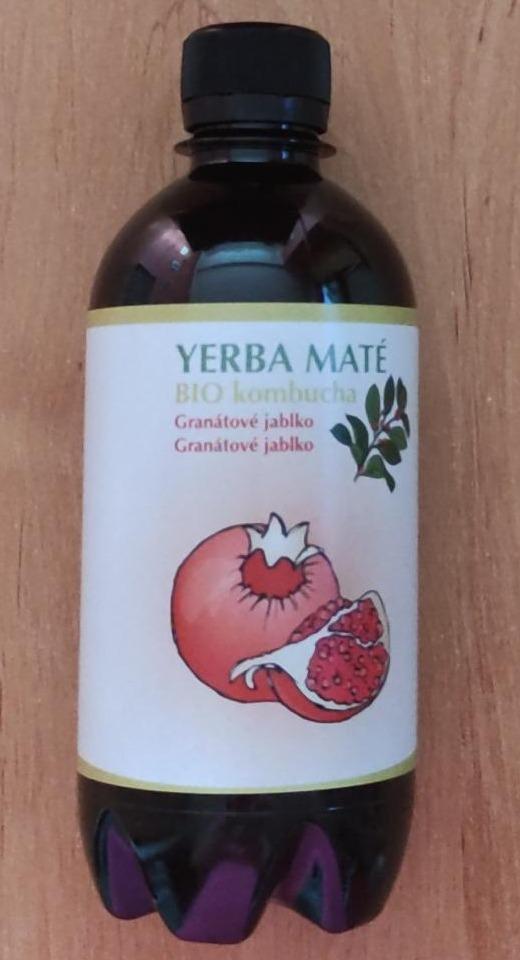 Fotografie - Bio Kombucha Yerba Maté Granátové jablko