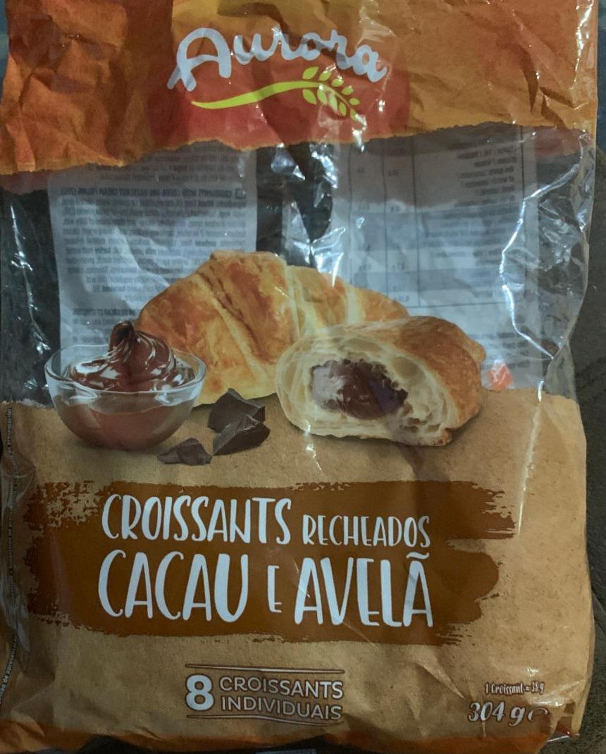 Fotografie - Croissants Recheados Cacau e Avelã Aurora