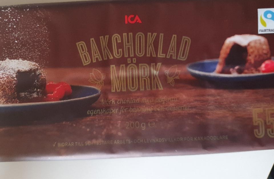 Fotografie - Bakchoklad mörk