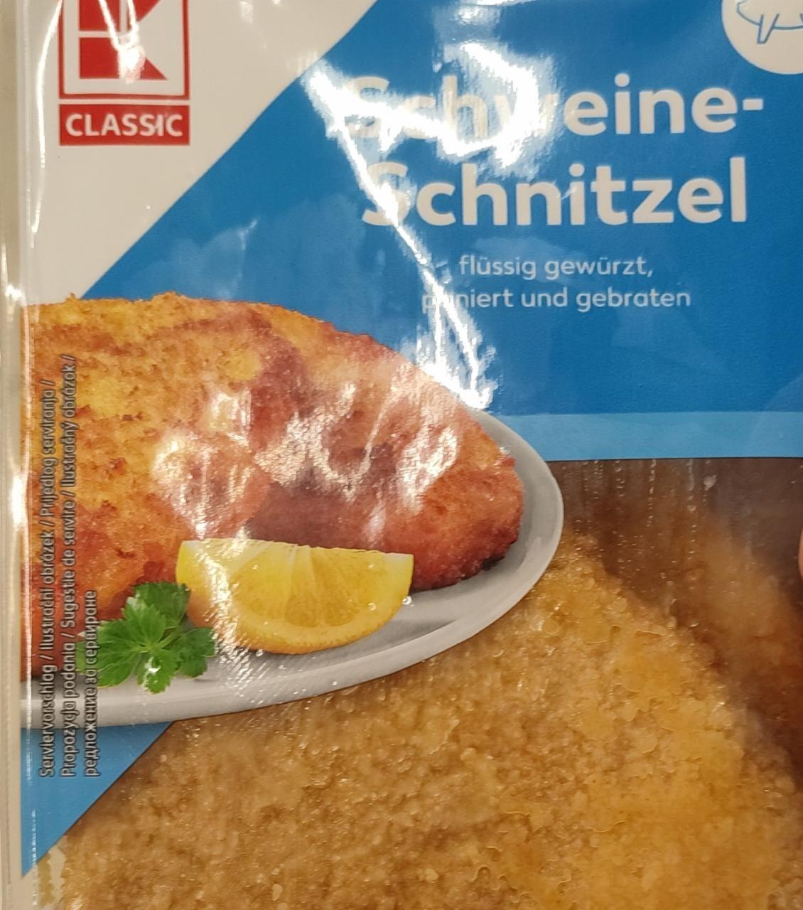 Fotografie - Delikatess Schweineschnitzel K-Classic