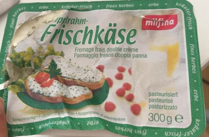 Fotografie - Doppelrahm Frischkäse Milfina