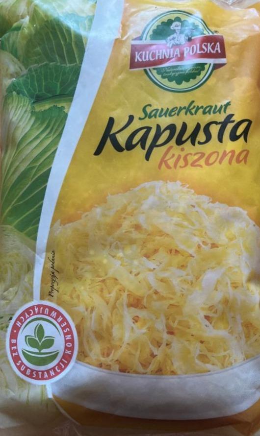 Fotografie - Sauerkraut Kapusta Kiszona Kuchynia Polska