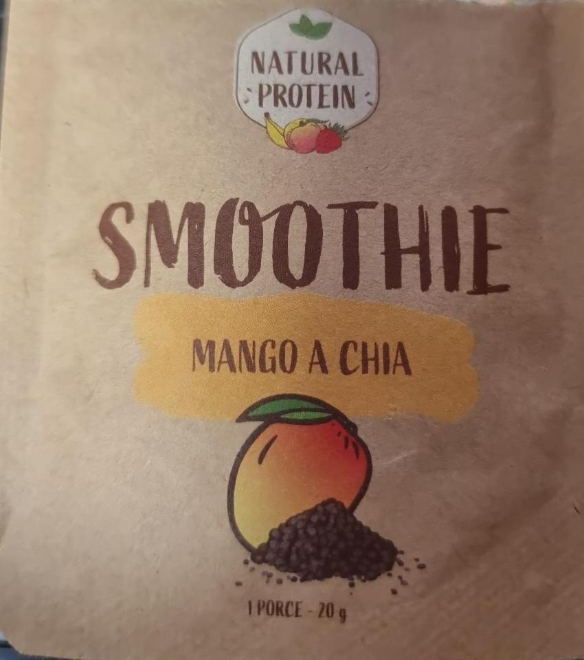 Fotografie - Smoothie Mango a chia Natural protein