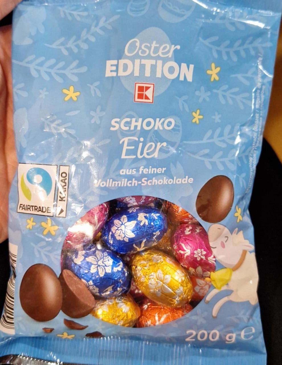 Fotografie - Oster Edition Schoko Eier Kaufland