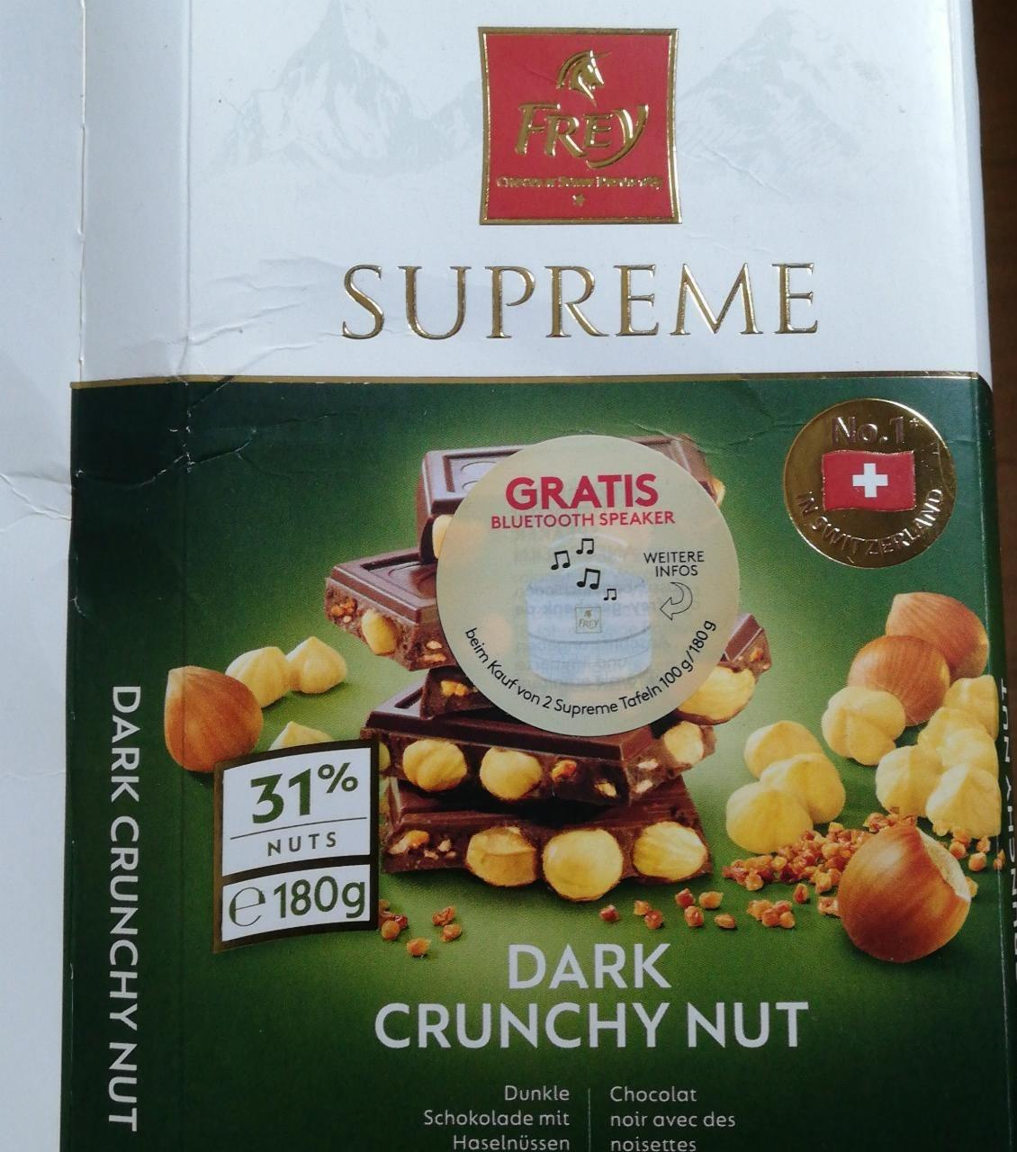 Fotografie - Supreme Dark Crunchy Nut Frey