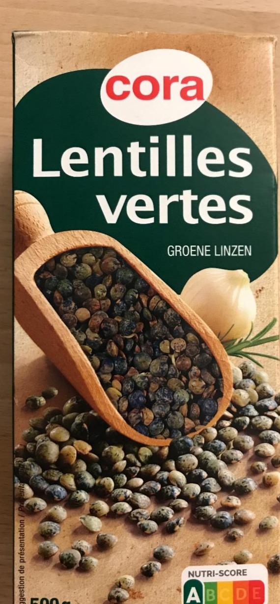 Fotografie - lentilles vertes Cora