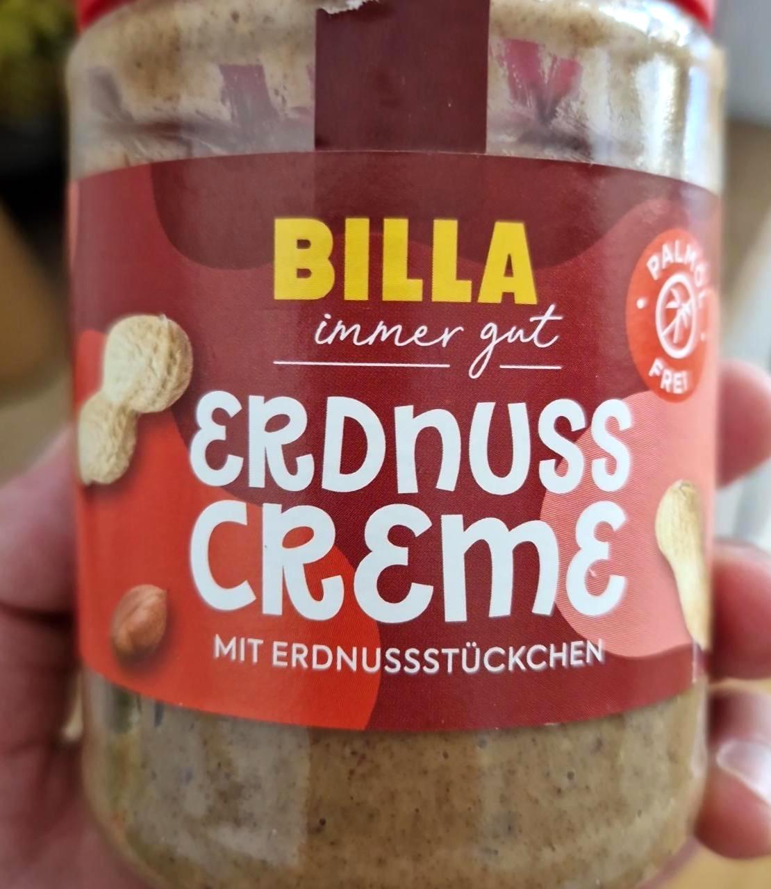 Fotografie - Erdnusscreme crunchy Billa