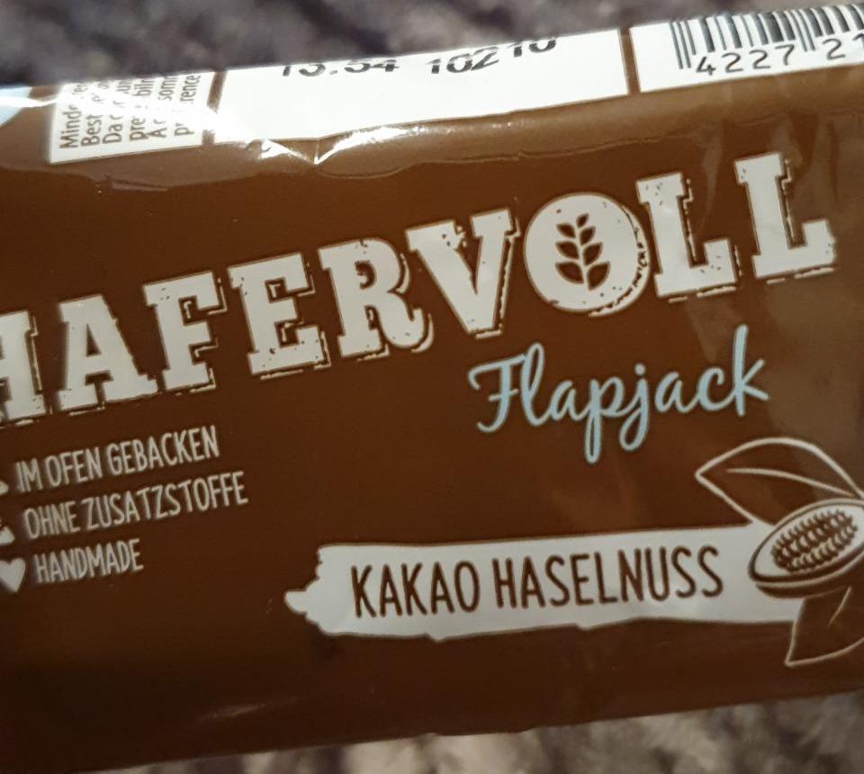 Fotografie - Flapjack Kakao Haselnuss Hafervoll