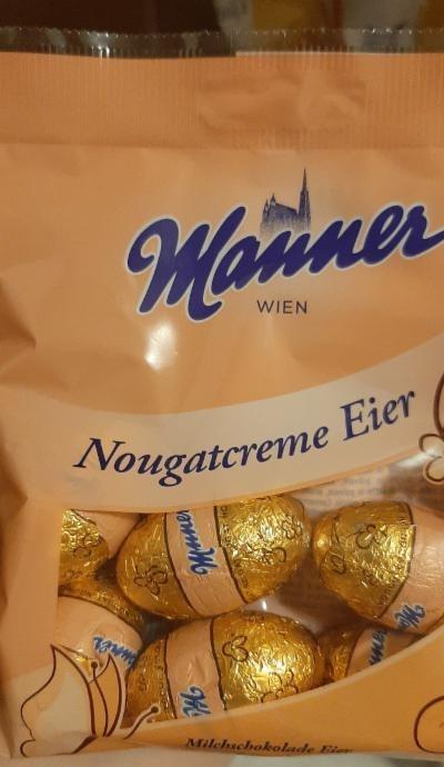 Fotografie - Nougatcreme Eier Manner