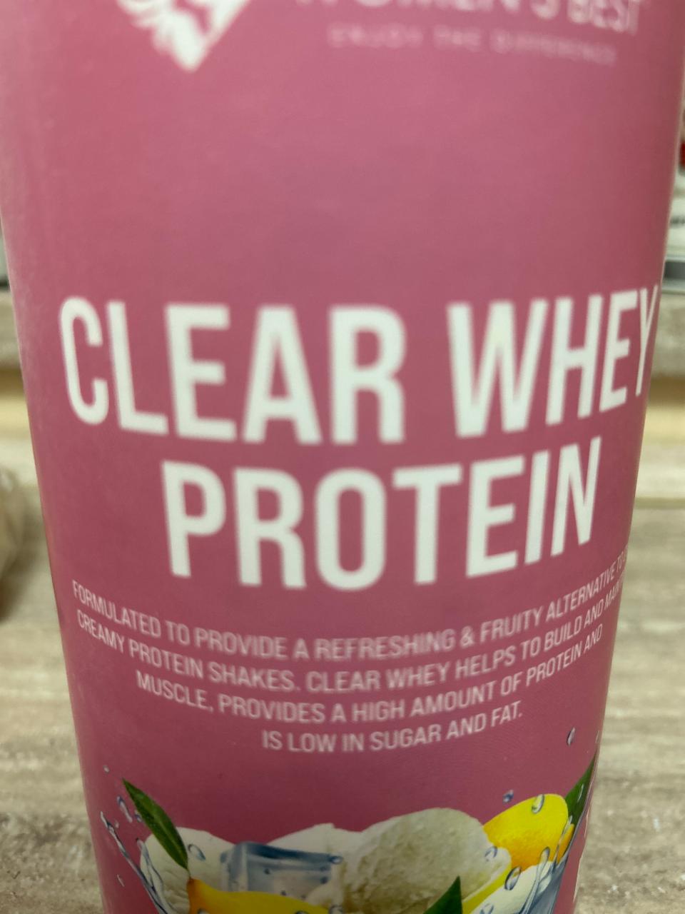 Fotografie - Clear Whey Women’s Best