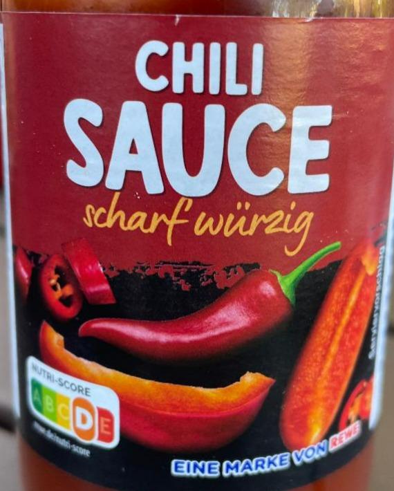 Fotografie - Chili Sauce scharf würzig Rewe