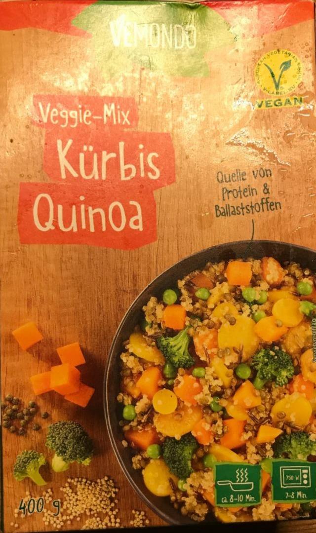 Fotografie - veggie-mix Kurbis Quinoa Vemondo